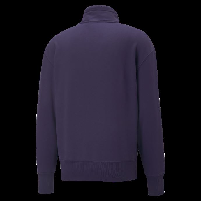 Sweat Puma Canada X Ami Prune Profond à Demi-zip