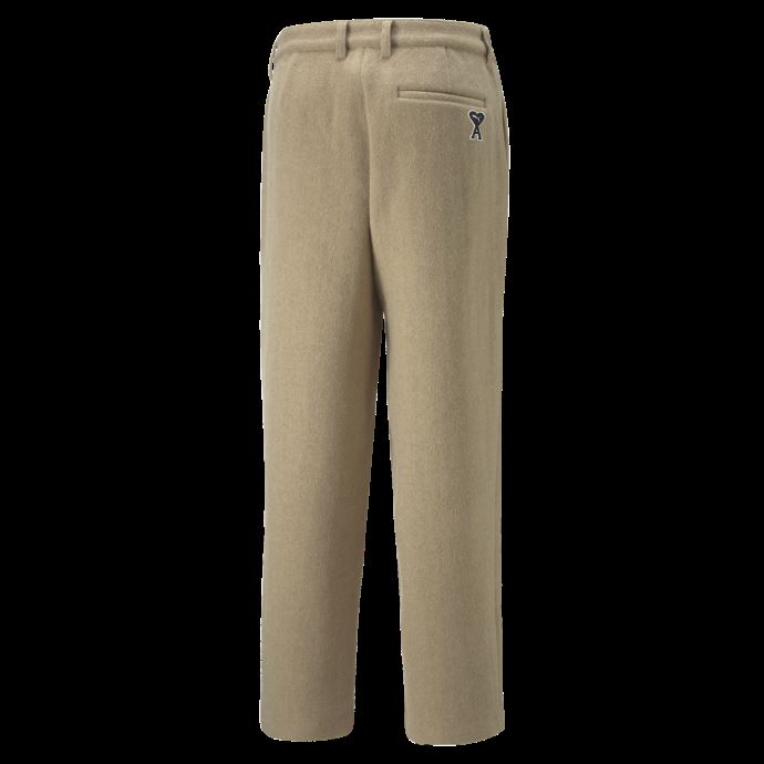 Pantalon En Laine Puma Canada X Ami Hommes Sable Clair