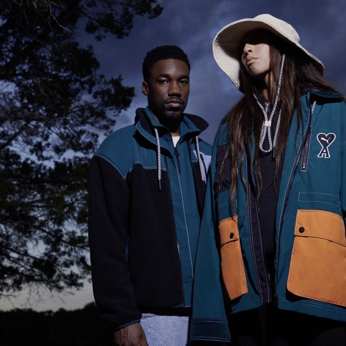 Veste Noire Puma Canada X Ami Sherpa
