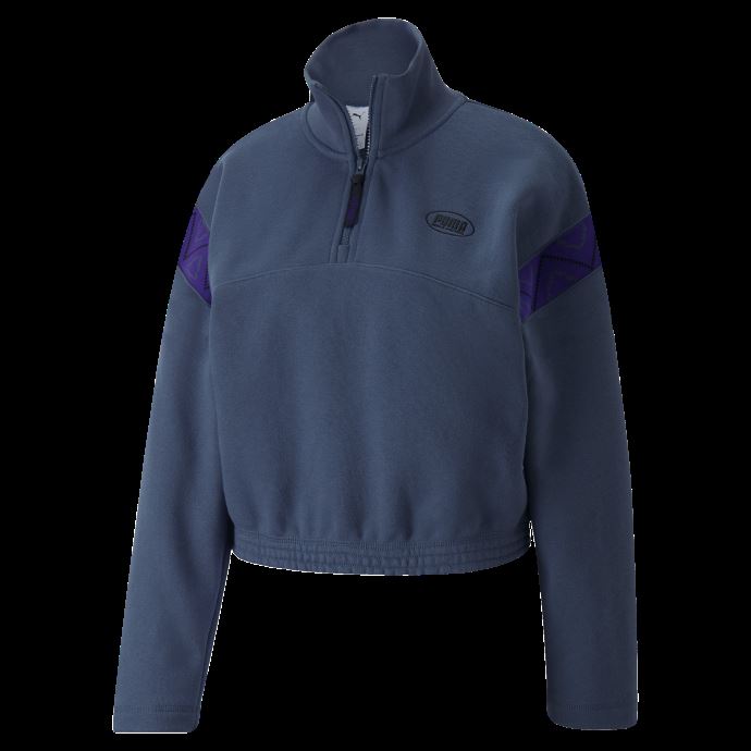 Puma Canada X Perks And Mini Sweat Demi-zip Pour Femme Night Sky
