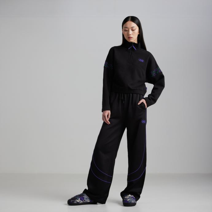 Puma Canada X Perks And Mini Pantalon Large Femme Noir