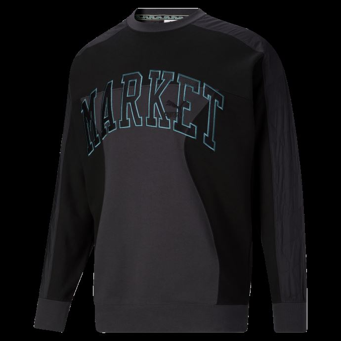 Puma Canada X Market Haut Décontracté à Col Rond Pour Hommes Phantom Noir
