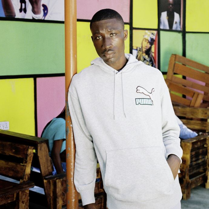 Sweat à Capuche Fandom Homme Gris Clair Chiné Puma Canada
