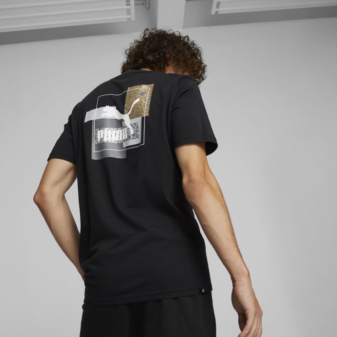 T-shirt Homme Brand Love Puma Canada Noir
