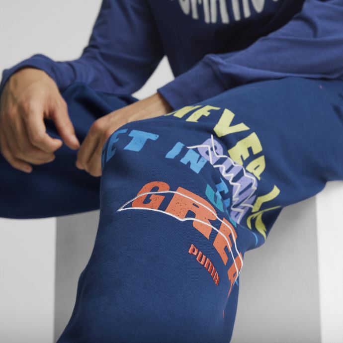 Run It Back Pantalon De Basketball Homme Puma Canada Blazing Blue