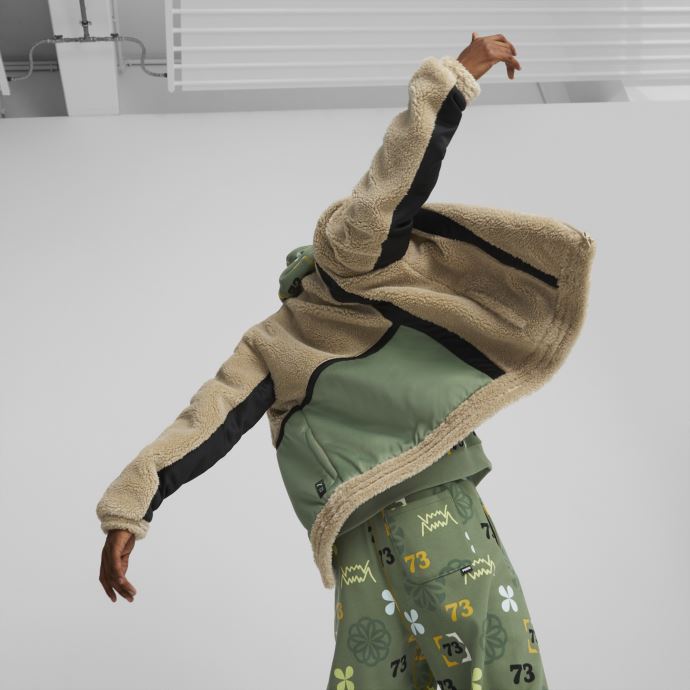 Blouson De Basketball Ralph Hivernisé Pour Hommes Sable Clair Puma Canada