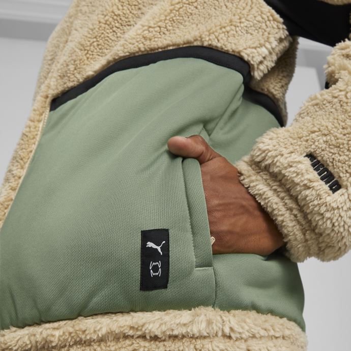 Blouson De Basketball Ralph Hivernisé Pour Hommes Sable Clair Puma Canada
