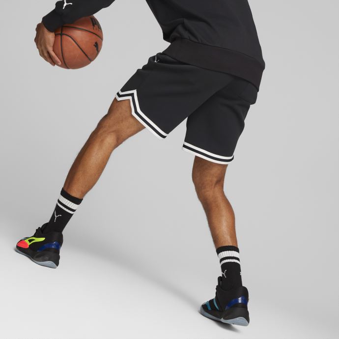 Short De Basketball Puma Canada Automatique Noir Pour Hommes
