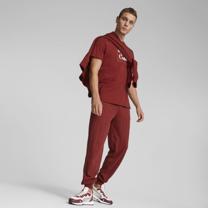 Puma Canada X Coca-cola T-shirt Graphique Hommes Rouge Intense
