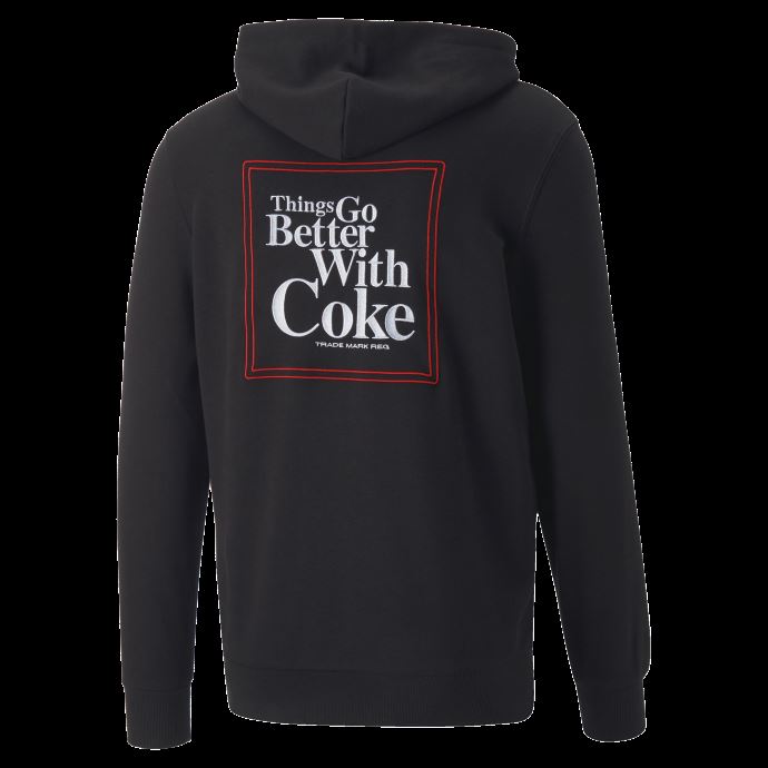 Sweat à Capuche Noir Puma Canada X Coca-cola Pour Homme
