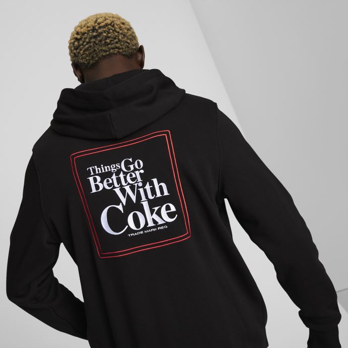 Sweat à Capuche Homme Puma Canada X Coca-cola Noir