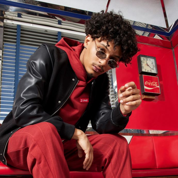 Sweat à Capuche Puma Canada X Coca-cola Pour Homme Rouge Intense
