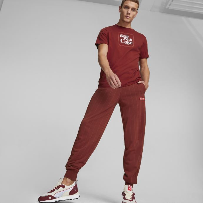 Pantalon Puma Canada X Coca-cola T7 Hommes Rouge Intense
