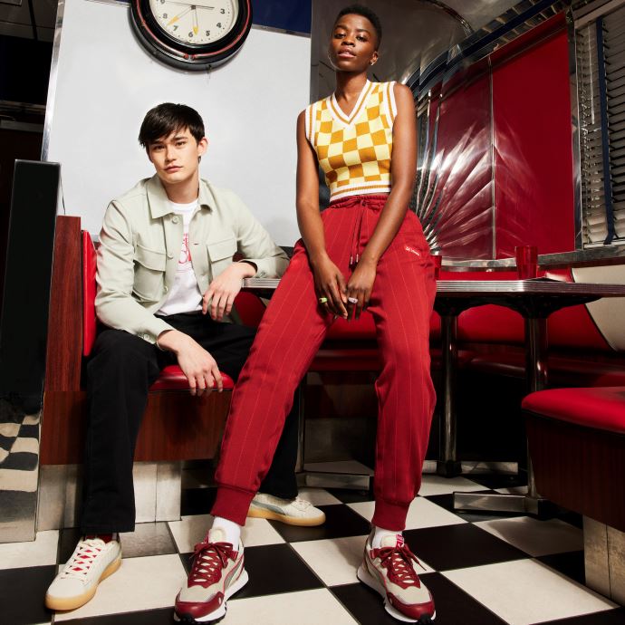 Pantalon Puma Canada X Coca-cola T7 Hommes Rouge Intense
