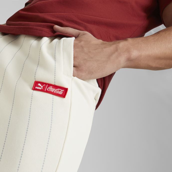 Pantalon T7 Puma Canada X Coca-cola Pour Homme Lueur Ivoire
