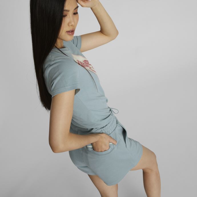 Short Femme Puma Canada X Coca-cola Ardoise