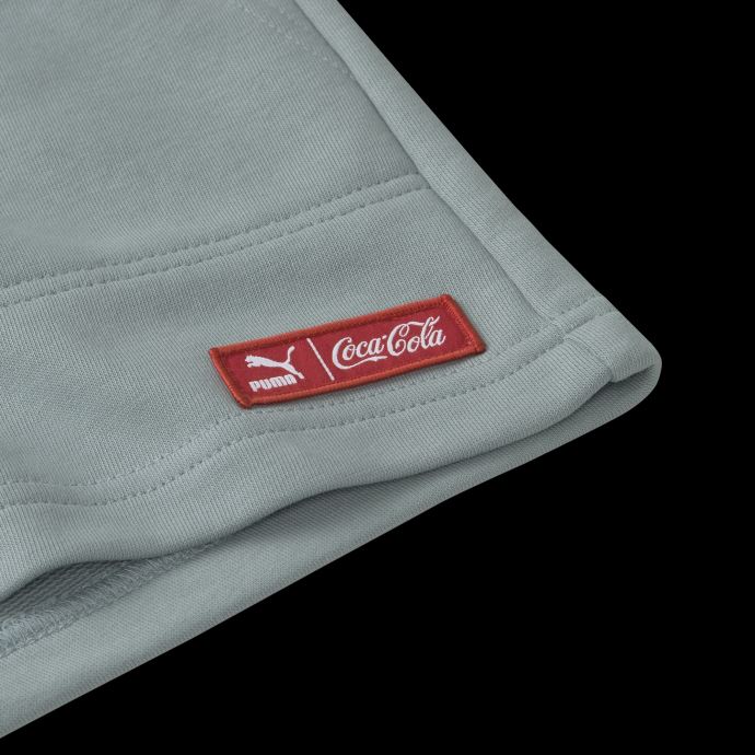 Short Femme Puma Canada X Coca-cola Ardoise
