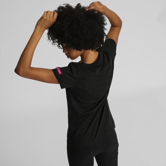 T-shirt Graphique Puma Canada X Coca-cola Pour Femme Noir

