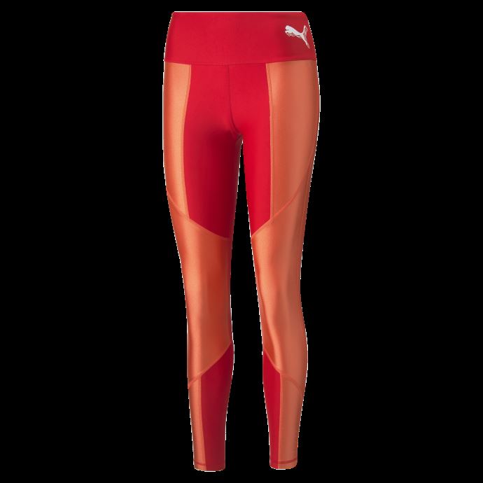 Mod Leggings De Basket-ball Pour Femmes Puma Canada Corail Rouge à Haut Risque
