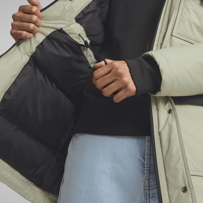 Parka En Duvet Homme Gris Caillou Puma Canada