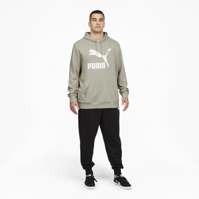 Sweat à Capuche Puma Canada Classics Logo Gris Caillou Pour Homme Bt
