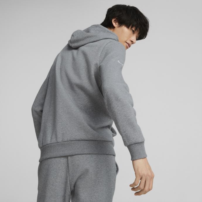 Sweat à Capuche Polaire Bmw M Motorsport Essentials Homme Gris Moyen Chiné Puma Canada