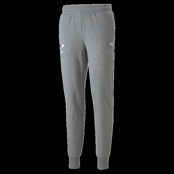 Gris Moyen Chiné Puma Canada Bmw M Motorsport Essentials Pantalon Polaire Hommes

