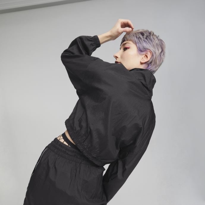 Veste De Survêtement Tissée De Qualité étoile Noire Femmes Puma Canada
