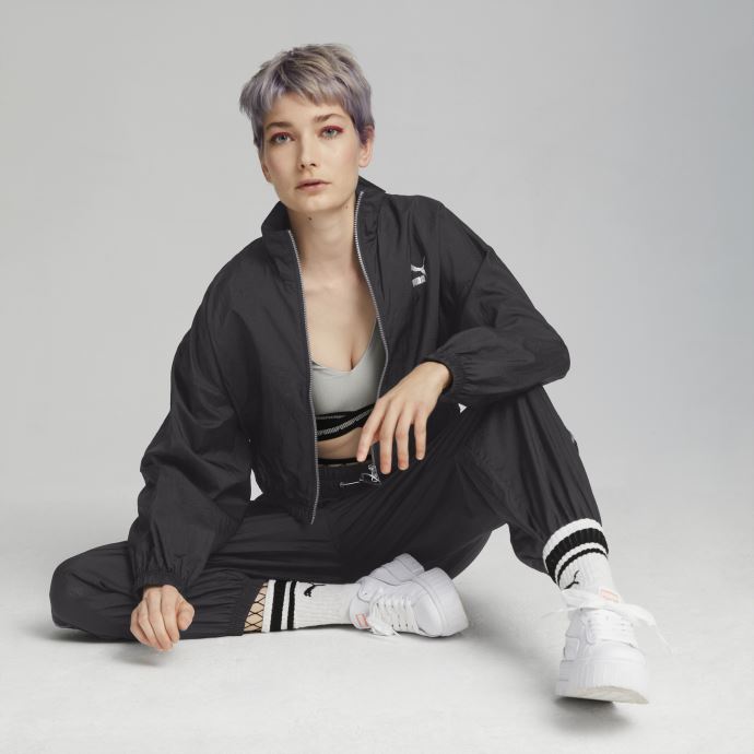 Veste De Survêtement Tissée De Qualité étoile Noire Femmes Puma Canada
