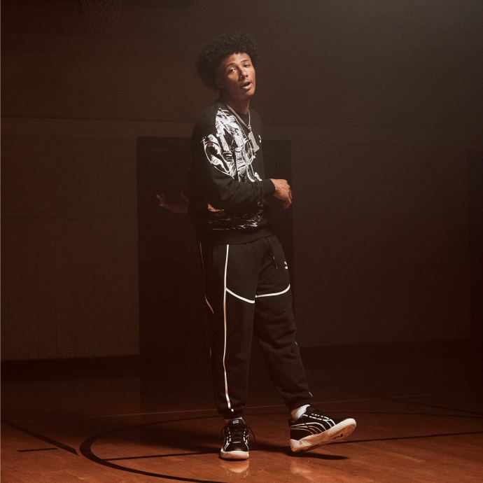 Puma Canada X Joshua Vides Pull Ras Du Cou Homme Noir
