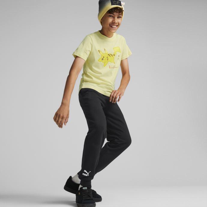Tee Shirt Puma Canada X Pokémon Citron Pale Jeunesse
