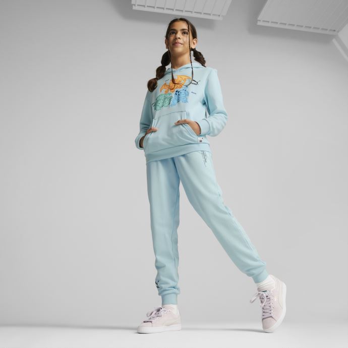 Puma Canada X Pokémon Hoodie Jeunesse Aqua Clair