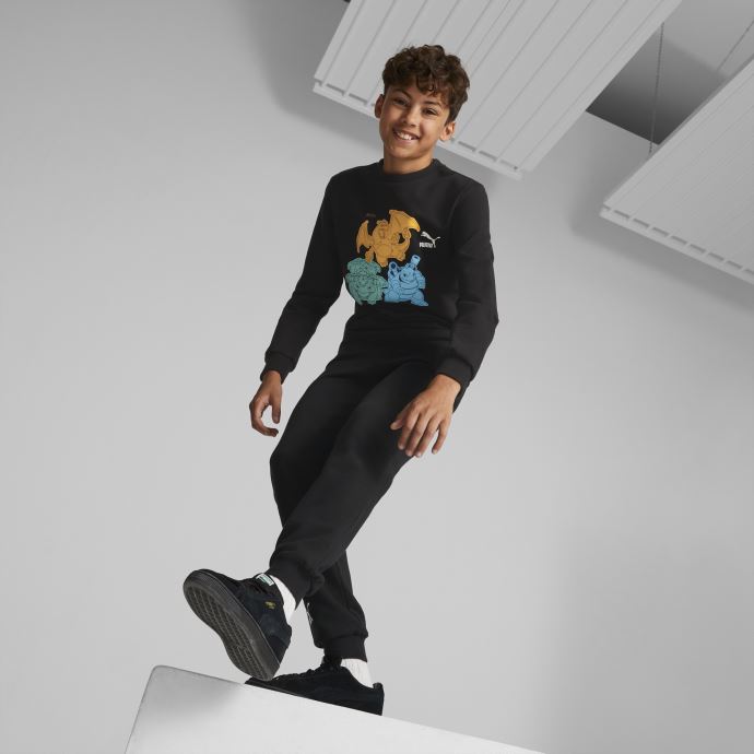 Pantalon De Jogging Enfant Puma Canada X Pokémon Noir
