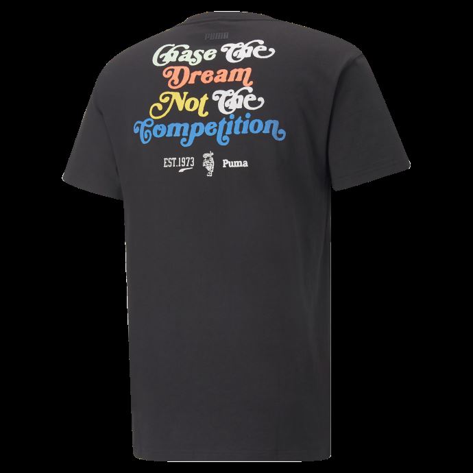 Puma Canada T-shirt De Basketball Manches Courtes 1973 Noir Hommes
