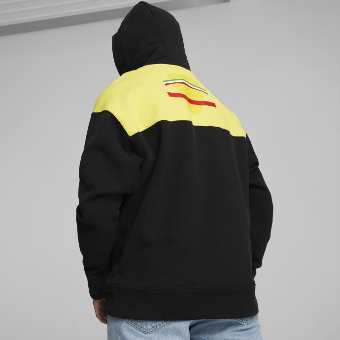 Puma Canada Scuderia Ferrari Race Assembly Motorsport Hoodie Hommes Noir