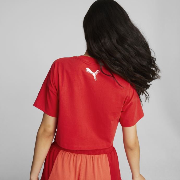 Haut Court De Basket Mod Femme Puma Canada High Risk Rouge
