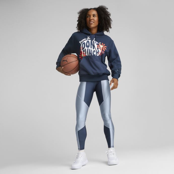 Sweat à Capuche Puma Canada Marine Mod Basketball Femme
