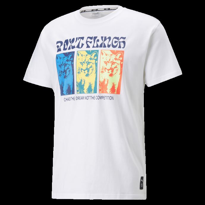 T-shirt De Basketball à Manches Courtes Blanc Rebond 2 Hommes Puma Canada
