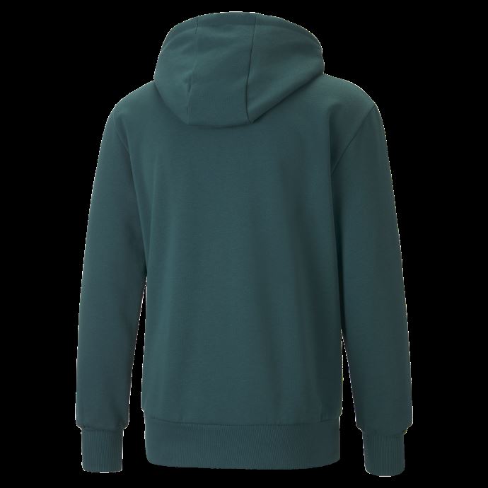 Chandail à Capuchon De Basketball Graphique Booster Pour Hommes Vert Universitaire Puma Canada