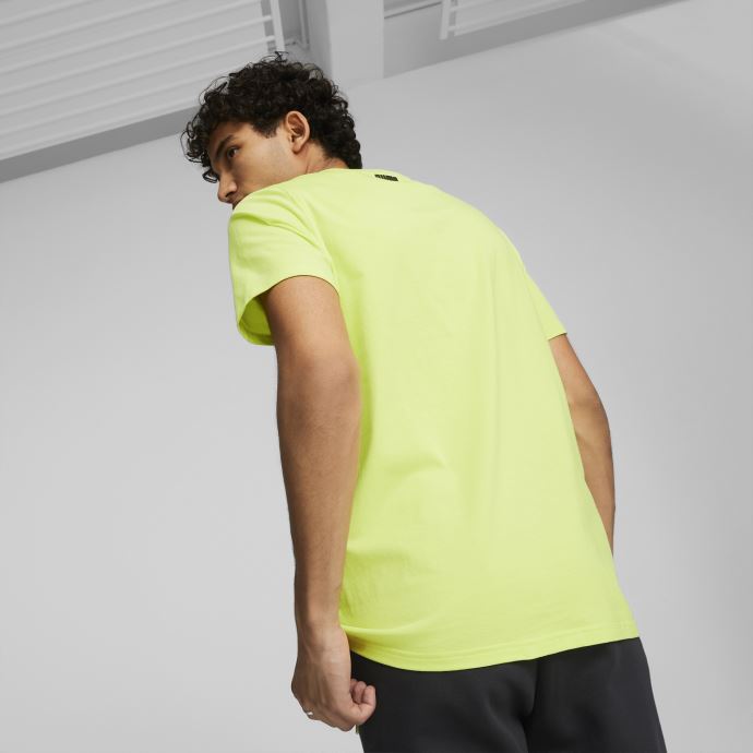 Puma Canada T-shirt De Basket-ball à Manches Courtes Timeout Lime Clair 3 Hommes
