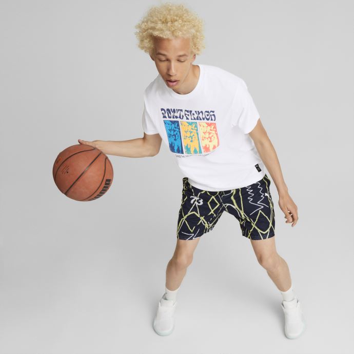 Short De Basketball Peacoat Half Court Hommes Puma Canada
