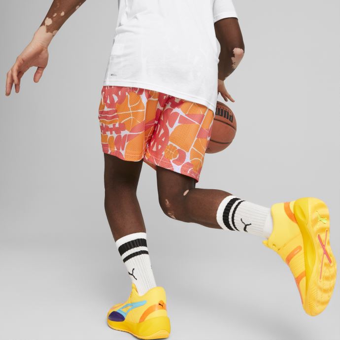 Spectra Jaune Puma Canada Spin Move Short De Basketball Hommes
