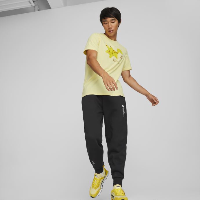 T-shirt Puma Canada X Pokémon Citron Pâle Pour Homme
