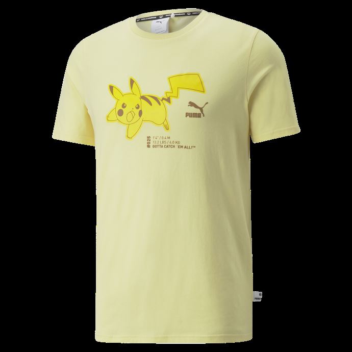 T-shirt Puma Canada X Pokémon Citron Pâle Pour Homme
