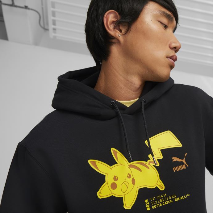Sweat à Capuche Puma Canada X Pokémon Homme Noir
