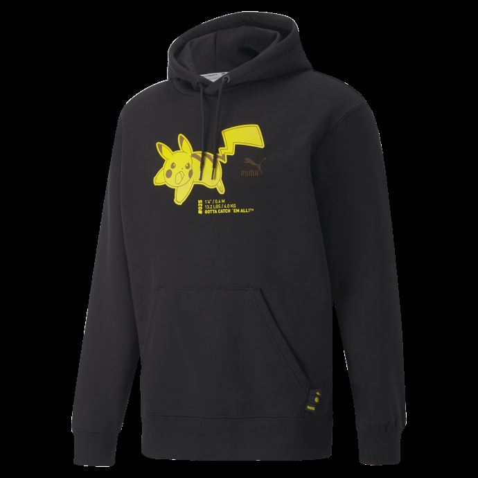 Sweat à Capuche Puma Canada X Pokémon Homme Noir
