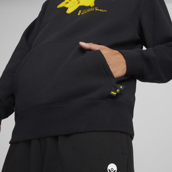 Sweat à Capuche Homme Puma Canada X Pokémon Noir
