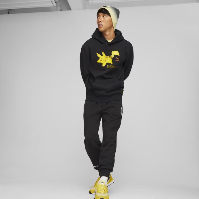 Sweat à Capuche Homme Puma Canada X Pokémon Noir
