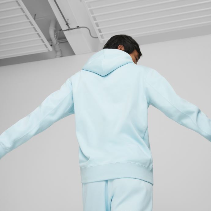Puma Canada X Pokémon Hoodie Hommes Aqua Clair