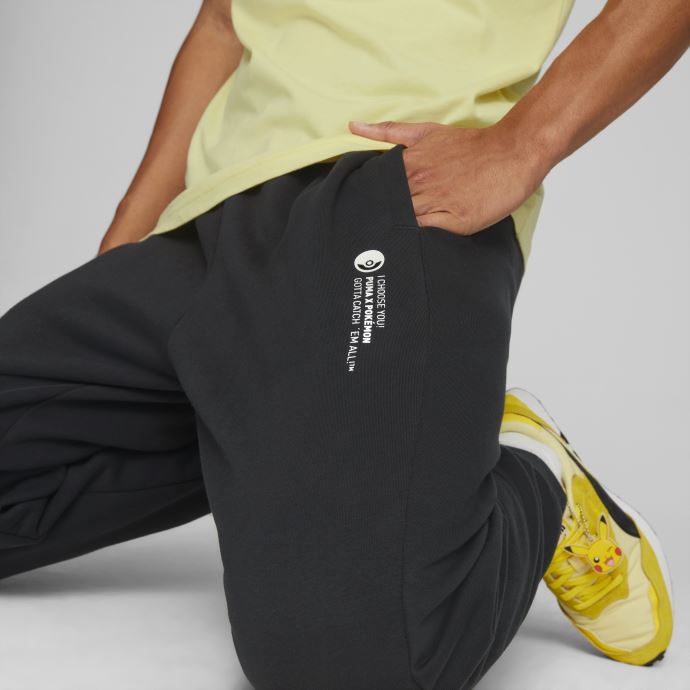 Pantalon De Survêtement Homme Puma Canada X Pokémon Noir
